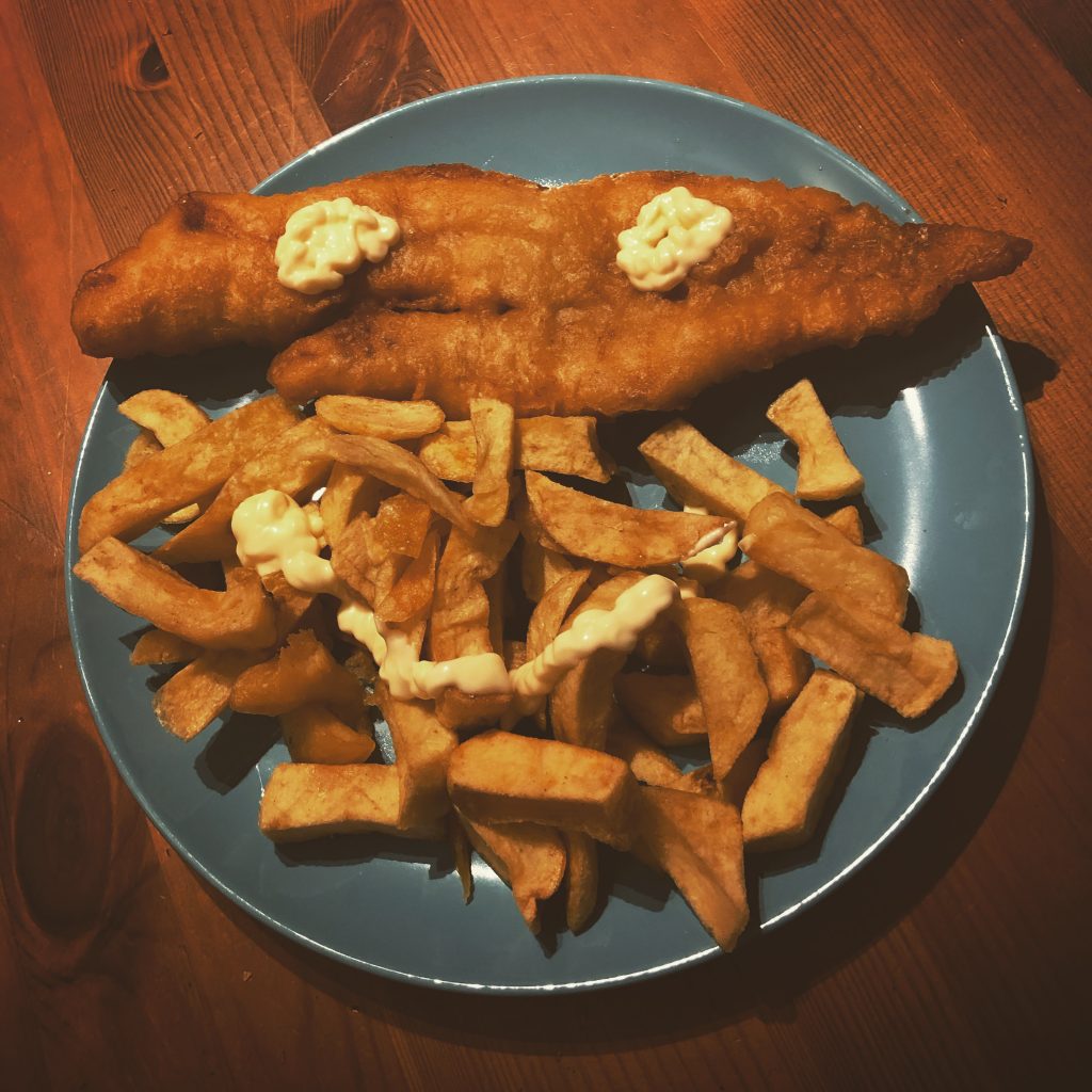 COVID-19 DIARIES. DAY 18- FISH AND CHIPS